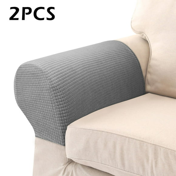 Sofa Arm Cover Fabric Armrest Covers Protector Armchair Slipcovers Home Decor US 